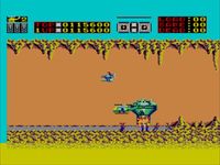 une photo d'Ã©cran de Choplifter sur Sega Master System